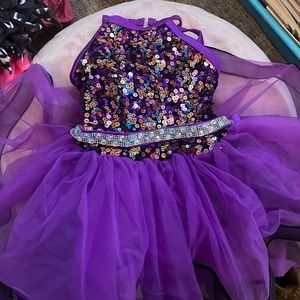 Girls dance costume